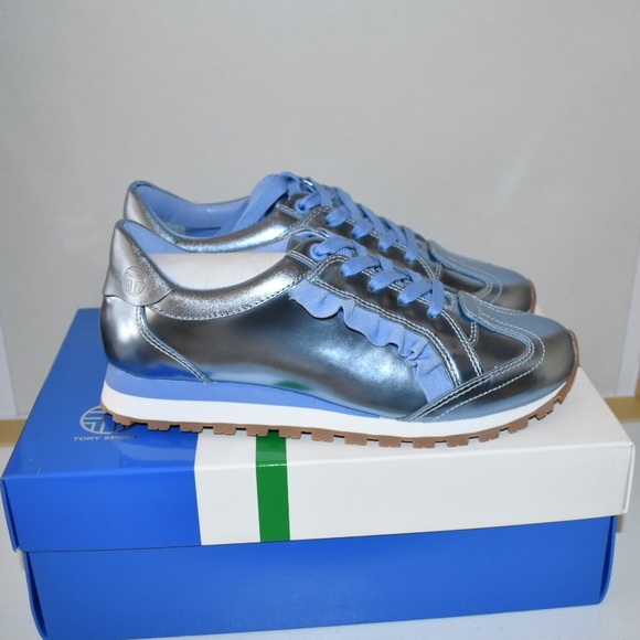 Tory Sport Ruffle Trainer Sneaker - Picture 3 of 10